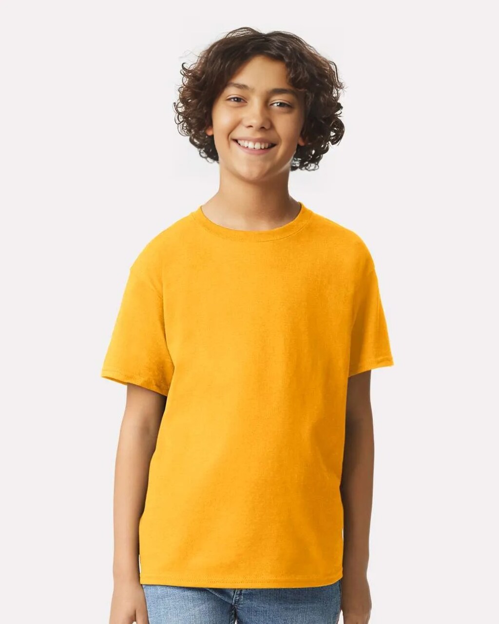 Gildan® Ultra Cotton Youth Crewneck Short Sleeve T-Shirt Perfect for School, Sports & Custom Printing Cotton Tee
